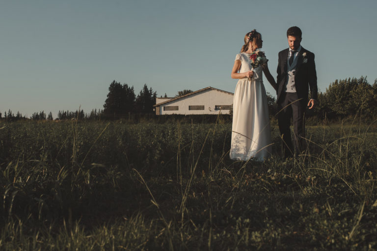 Pareja al atardecer