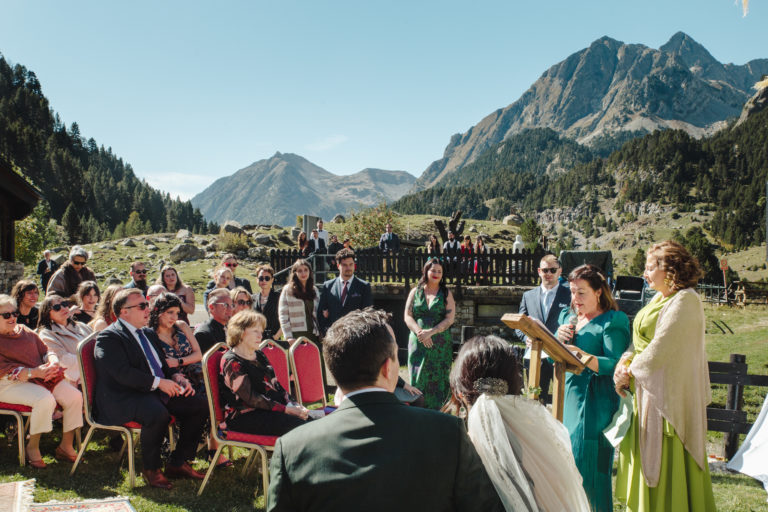 enlace en los pirineos