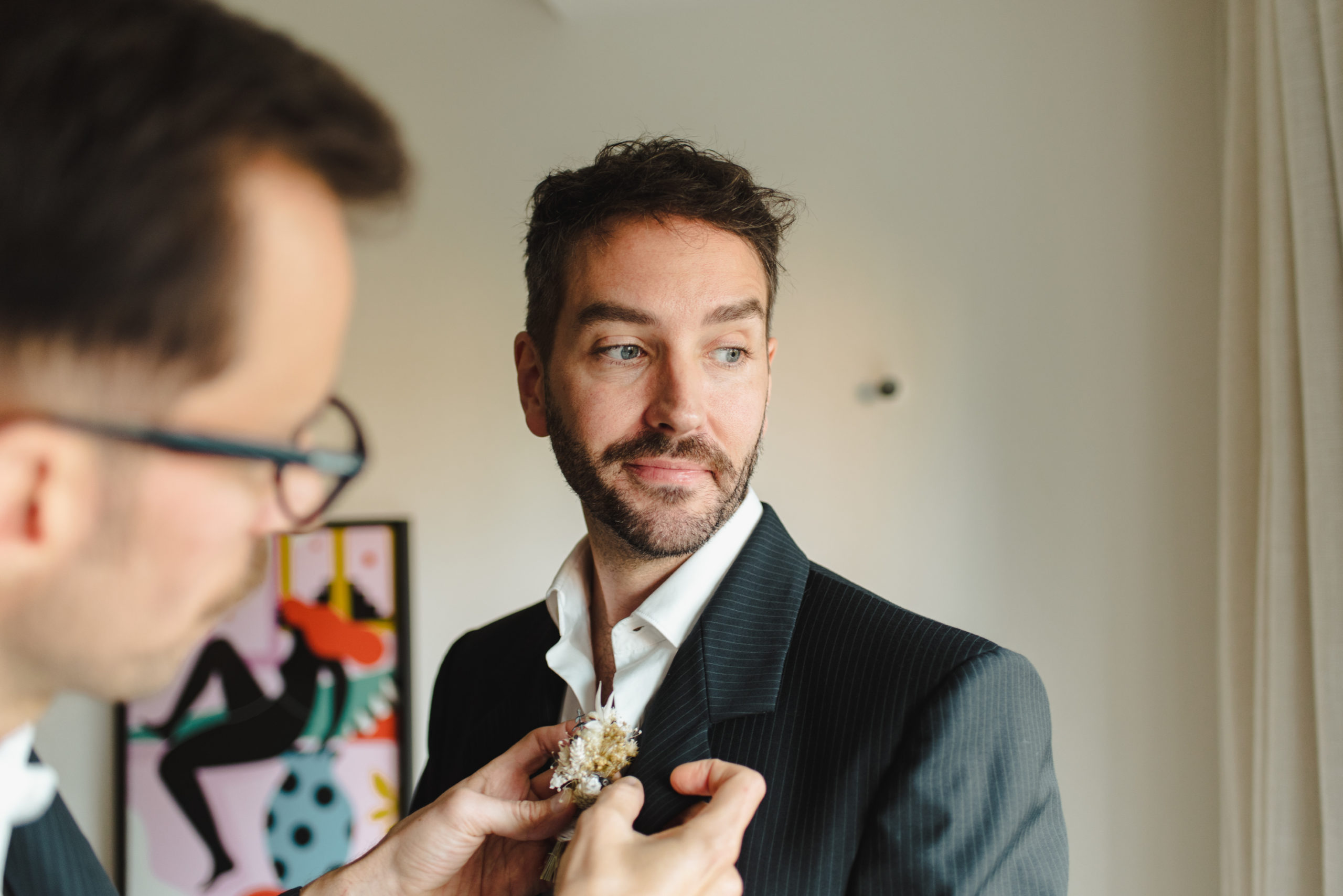 preparativos de pareja